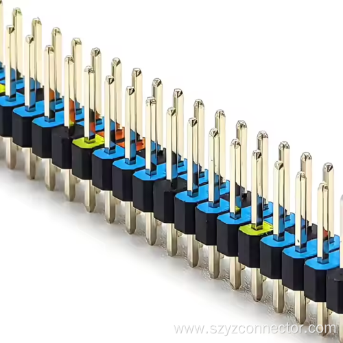 2.54mm Pitch Pin Header Dual Row Straight